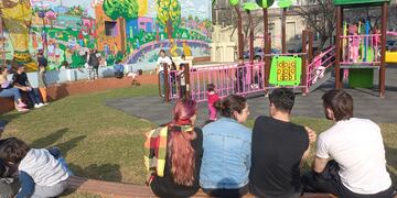 Inauguraron las obras de remodelación del Parque "Islas Malvinas"