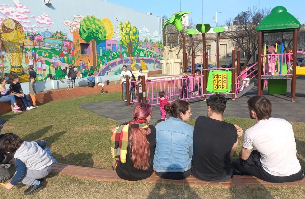 Inauguraron las obras de remodelación del “Parque Malvinas Argentinas”