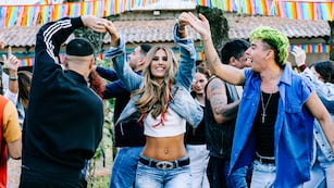 Luck Ra presentó su nueva canción titulada "La morocha". (Gentileza Prensa Luck Ra)