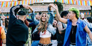 Luck Ra presentó su nueva canción titulada "La morocha". (Gentileza Prensa Luck Ra)