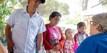 Comandante Andresito: realizaron operativo SiMisiones para familias tareferas.