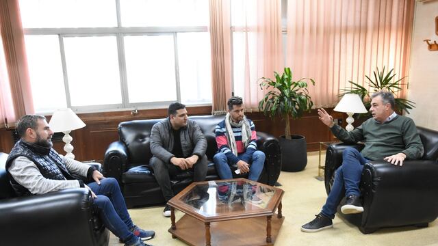 Clave Folk se reunió con el Intendente Luis Castellano