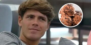 Una heladería de La Plata creó un sabor por Marcos Ginocchio, de Gran Hermano.