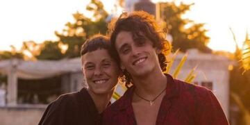 Macarena y Benjamín.