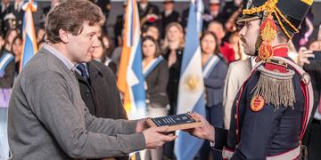 El gobernador Melella destacó la figura del General Don José de San Martín