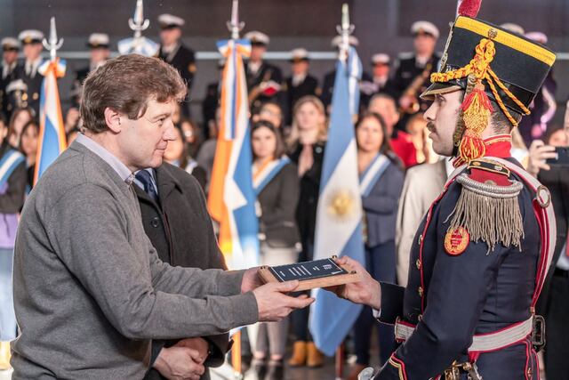 El gobernador Melella destacó la figura del General Don José de San Martín