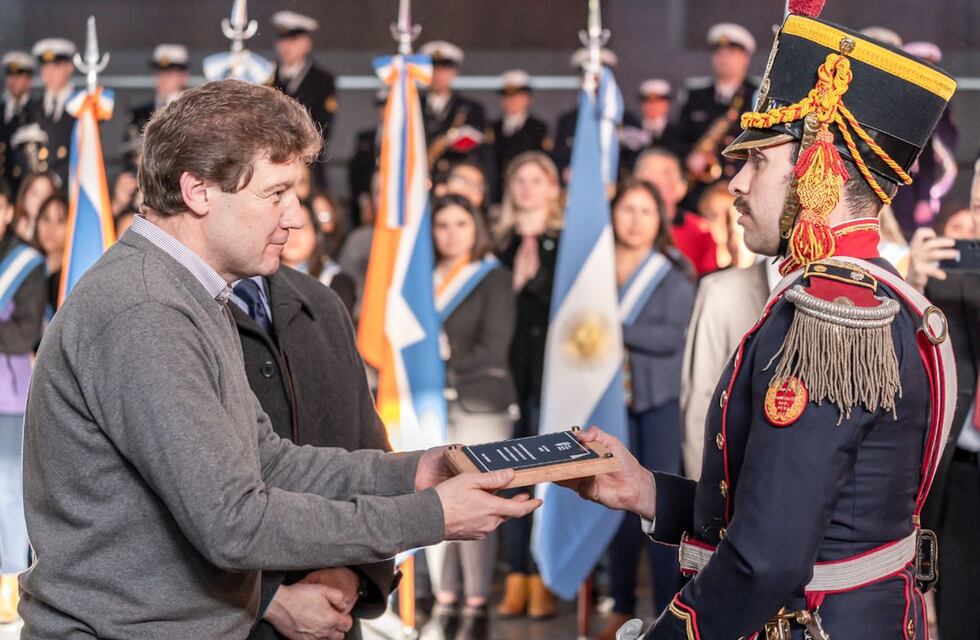 El gobernador Melella destacó la figura del General Don José de San Martín