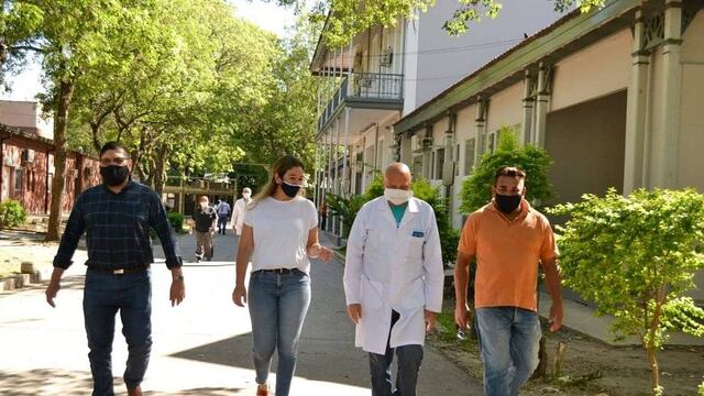 Soneira felicitó por el trabajo a la cooperativa Villa Ghio.