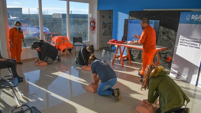 Comenzaron las capacitaciones en Primeros Auxilios