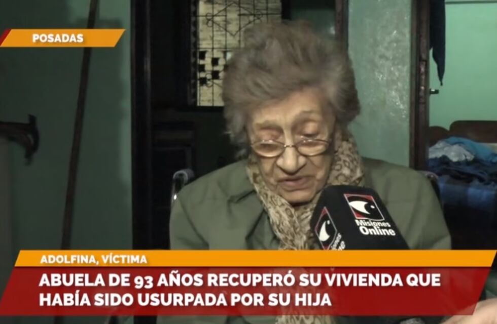 Sin rastros de Adolfina, la abuela de 93 años del barrio Yacyretá: habrían vendido su casa y no tienen noticias sobre ella
