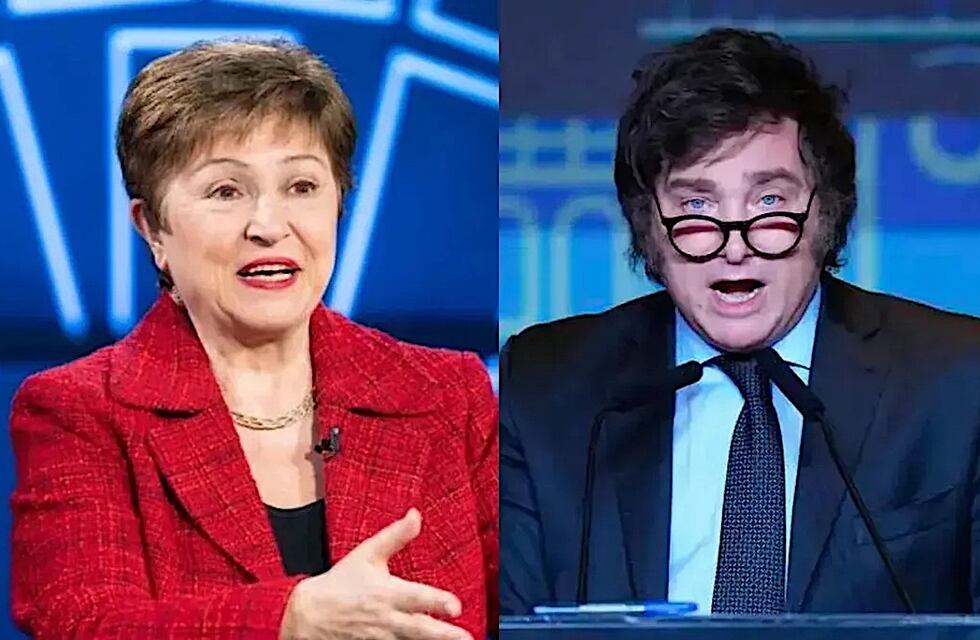 Javier Milei se reunió con la titular del FMI Kristalina Georgieva