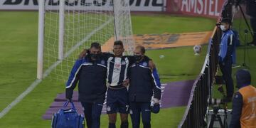 La lesión en el tobillo margina a Diego Valoyes del duelo en Santa Fe (Facundo Luque).