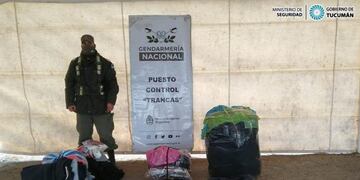 Molle Yaco: secuestran mercadería transportada de manera ilegal