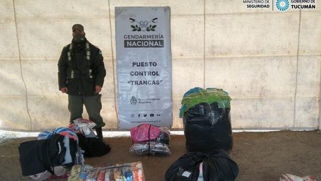 Molle Yaco: secuestran mercadería transportada de manera ilegal