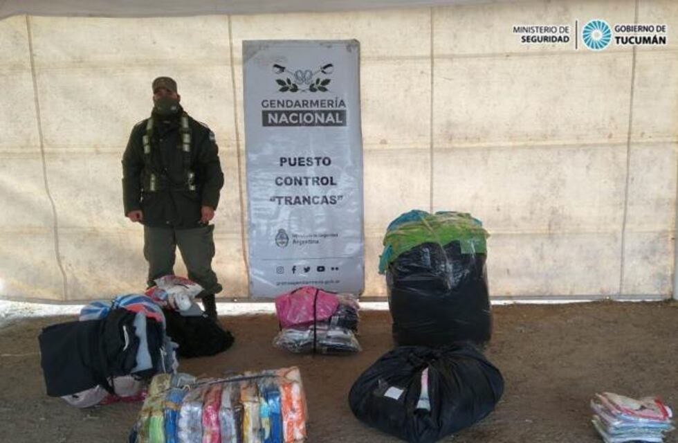 Molle Yaco: secuestran mercadería transportada de manera ilegal