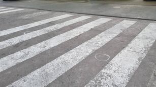 La policía secuestró cuatro vainas servidas frente a la playa de YPF.