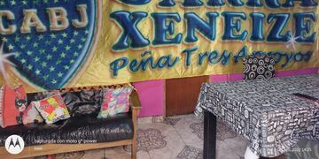 La Peña Garra Xeneize de Tres Arroyos y sus agasajos en el Día de la Niñez