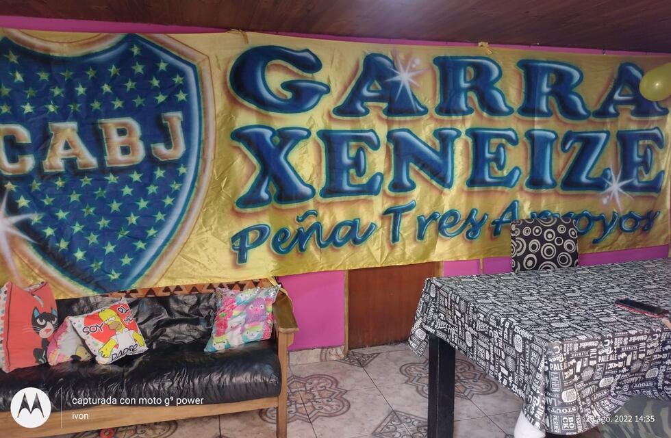Cena aniversario de la Peña Garra Xeneize de Tres Arroyos