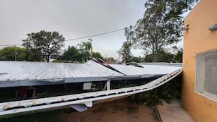 Polideportivo en barrio Los Álamos.