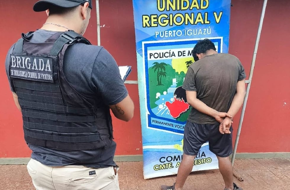 Detienen en Andresito a un joven que intentaba huir a Brasil tras un robo