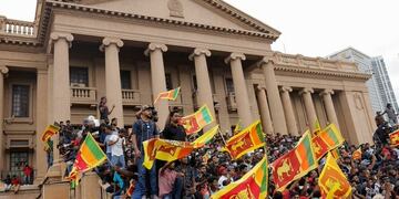 Crisis y manifestaciones en Sri Lanka