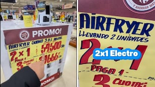 Un supermercado lanzó un 2x1 de locura