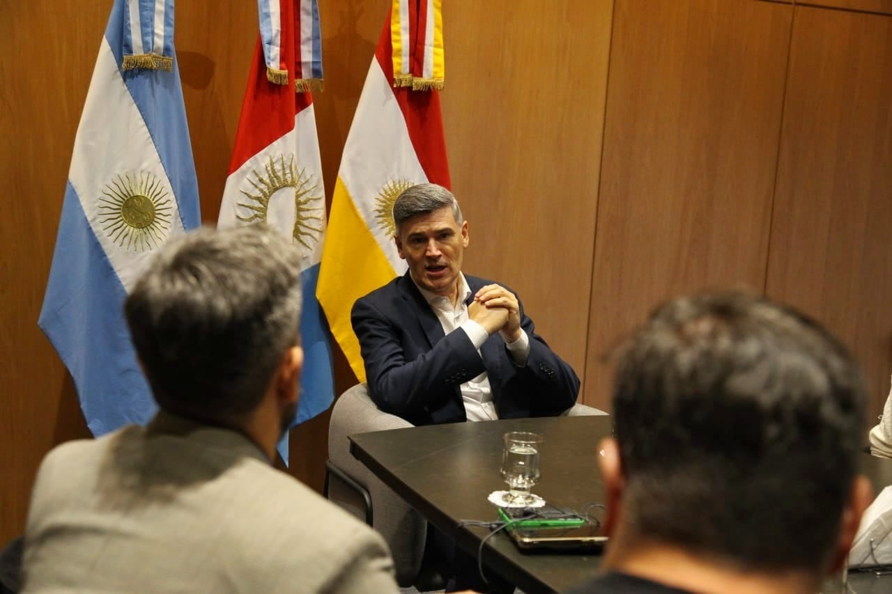 Tras ser operado de cáncer de próstata volvió a sus tareas el intendente, Daniel Passerini.