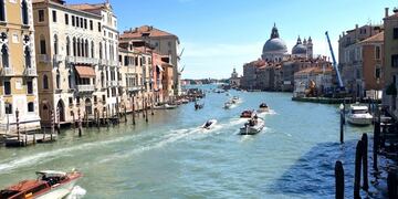 Imagen referencial del Gran Canal de Venecia, Italia.