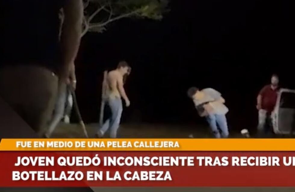 San Pedro: joven termina inconsciente tras ser herido de un botellazo