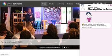 Presentan a Rafi, el asistente virtual de la Municipalidad de Rafaela