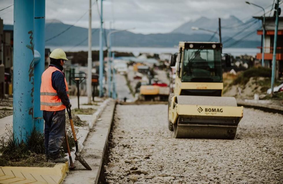 Grandes avances en la obra de repavimentación de Calle Formosa
