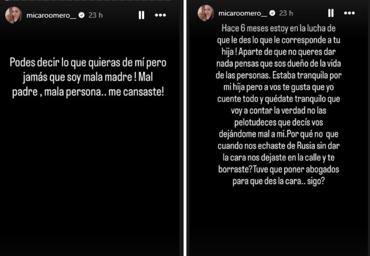 La ex de Esequiel Barco lo acusó de mal padre e hizo un fuerte descargo