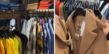 El outlet de primeras marcas que tiene descuentos del 50% en abrigos y pantalones
