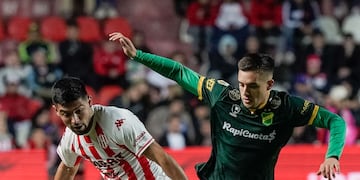Mauro Luna Diale ingresó como titular en el Tatengue.