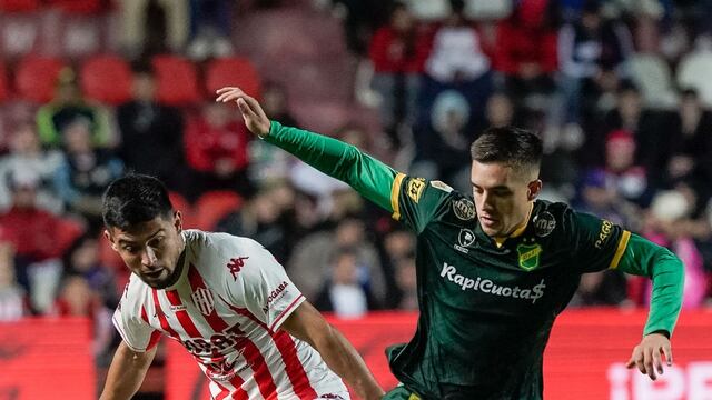 Mauro Luna Diale ingresó como titular en el Tatengue.