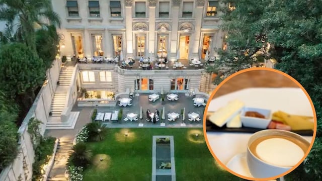 Cuánto cuesta un café en el Palacio Duhau