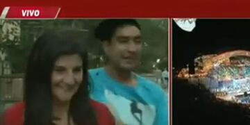 Incómodo momento en una entrevista que salió al aire de Canal 7 Mendoza.