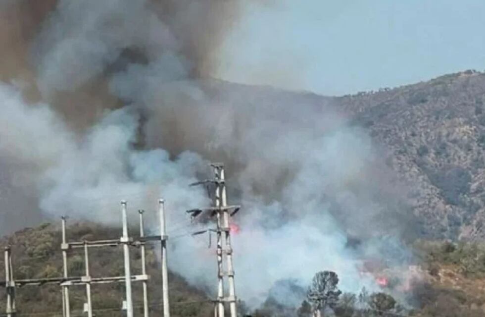 Un asado provocó un incendio en el interior de Córdoba y hay tres detenidos