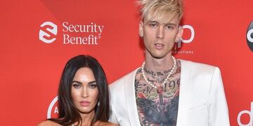 Machine Gun Kelly y Megan Fox.