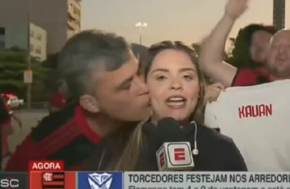 Repudiable: una periodista fue acosada mientras cubria la previa de Vélez - Flamengo
