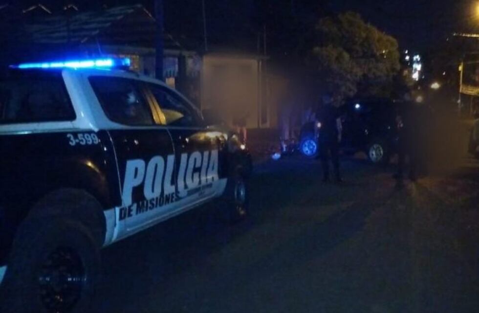 Oberá: un motociclista resultó herido tras chocar con un automóvil