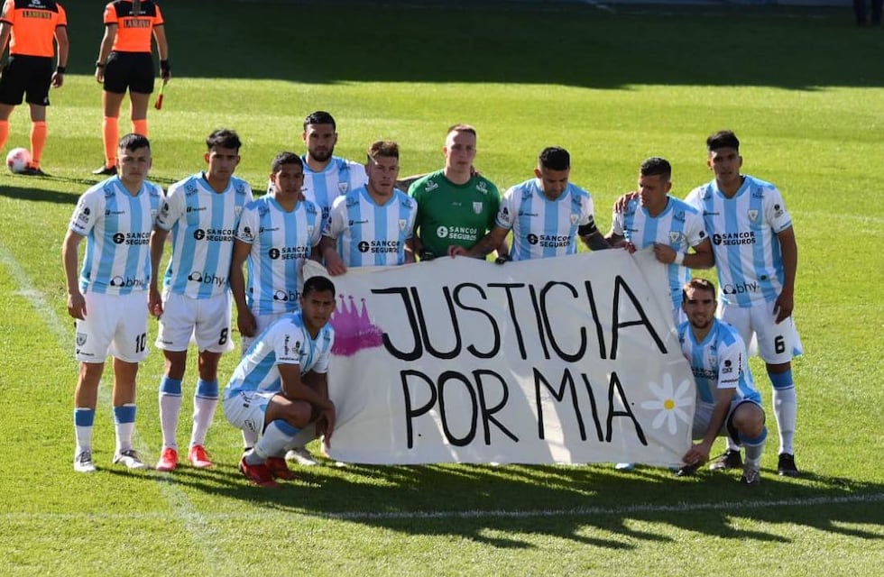 “Justicia por Mía”: el plantel de Atlético se plegó al reclamo popular