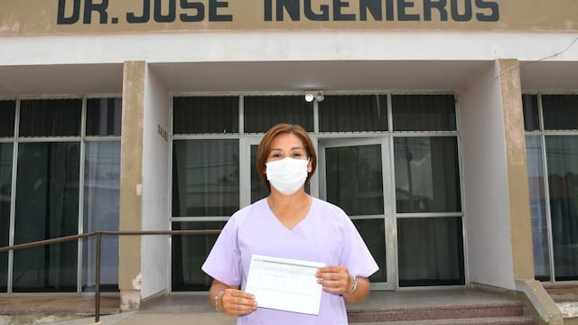 Profesionales de la Salud celebraron la llegada de las vacunas.