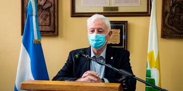 Rector. Hugo Juri de la UNC. (UNC)