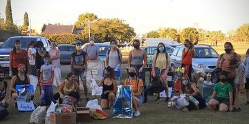 Limpieza y reciclaje en el Lago Güemes