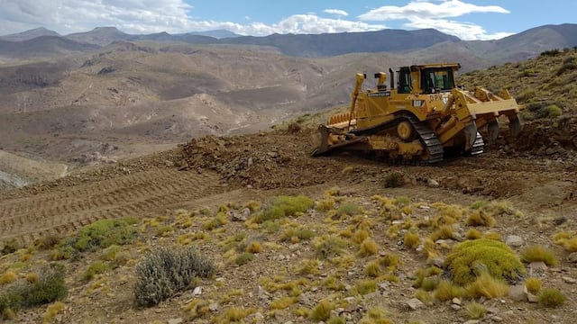Comenzaron los trabajos de exploración de Hierro Indio. Prensa Gobierno