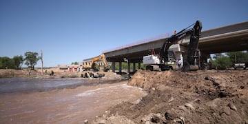 Construcción de la Autovía Ruta 5, que unirá Alta Gracia con Villa Ciudad América .(Foto gentileza Gobierno de Córdoba)
