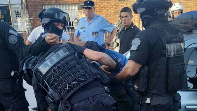 Carmona al ser detenido. (Policía)