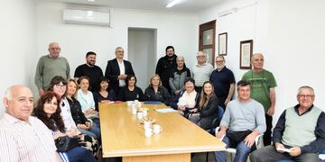 Encuentro con instituciones sunchalenses y el senador departamental