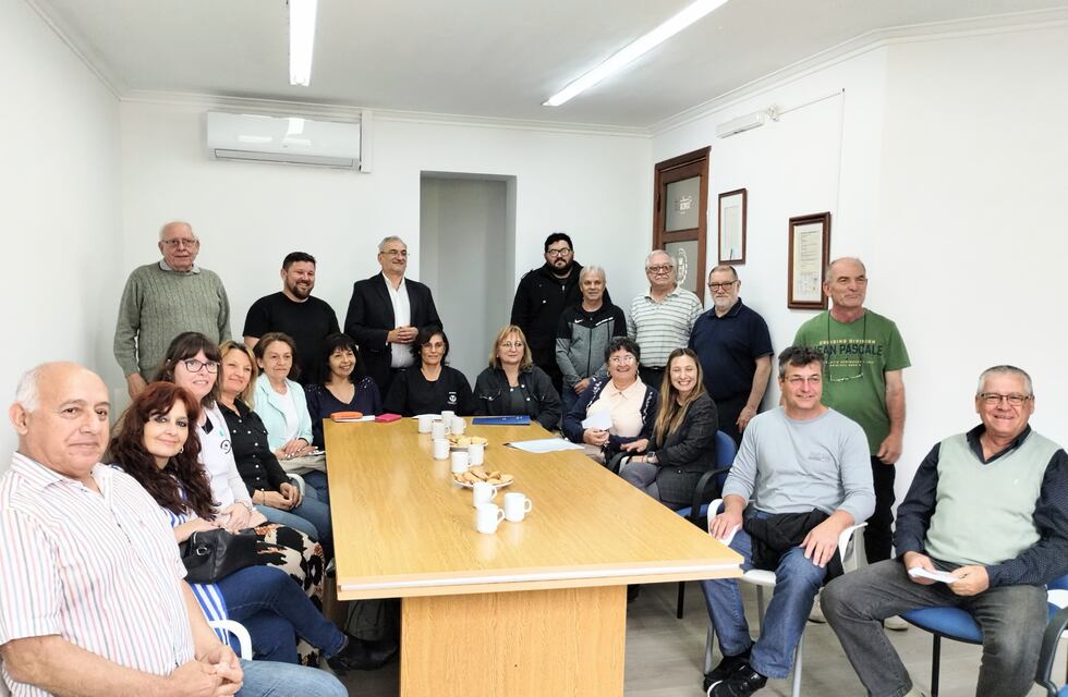 Pinotti y Calvo se reunieron con instituciones en Sunchales